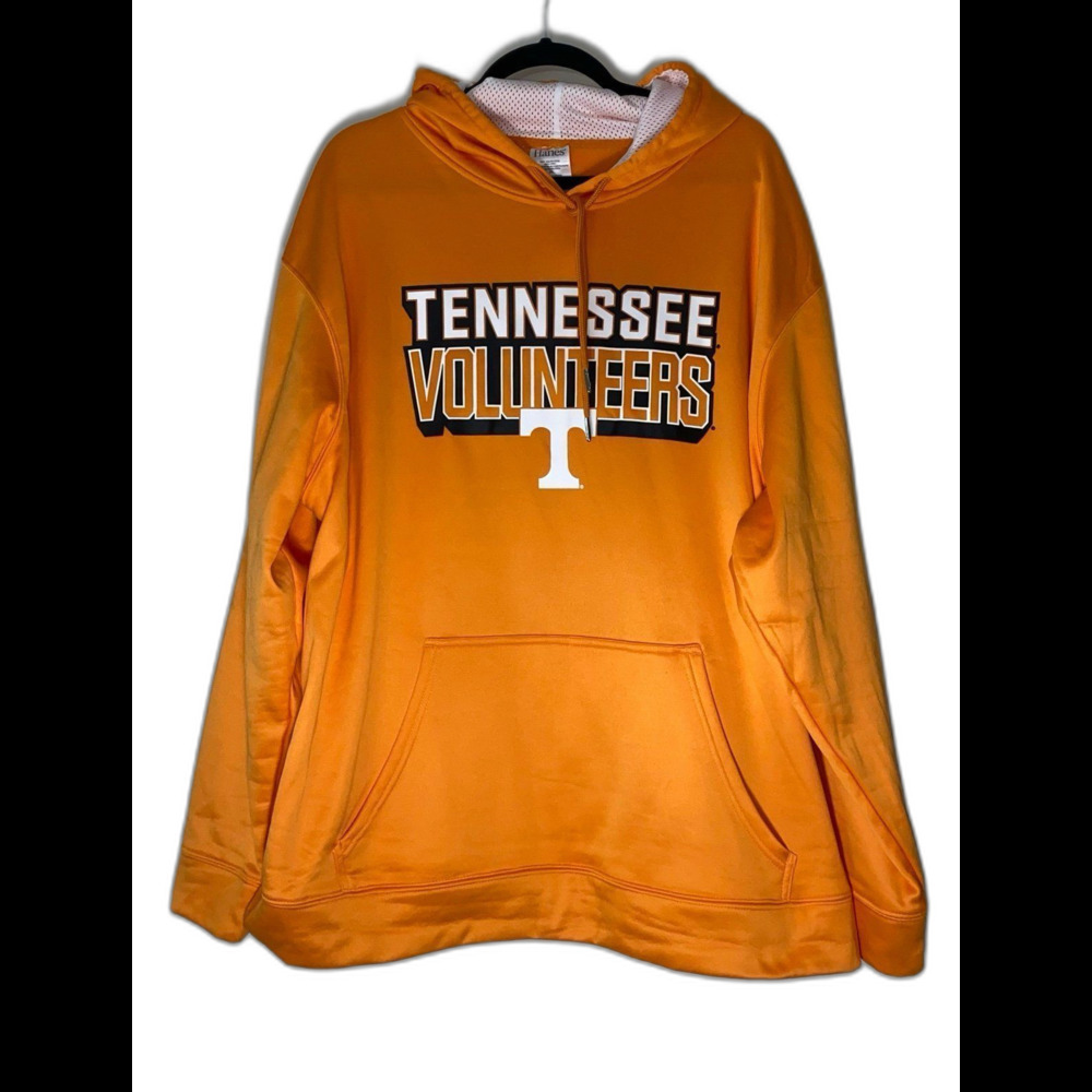 Hanes Sweatshirt Men’s Size 2XL Orange Tennessee Volunteer Pullover Hoodie